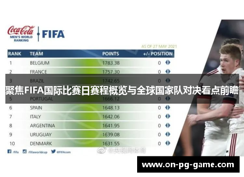 聚焦FIFA国际比赛日赛程概览与全球国家队对决看点前瞻 聚焦FIFA国际比赛日赛程概览与全球国家队对决看点前瞻